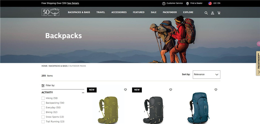 Osprey Packs